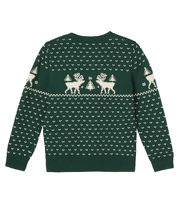 Cotton and wool-blend sweater | Polo Ralph Lauren Kids