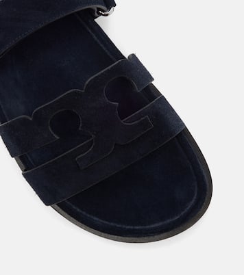 Pantoletten Ines aus Veloursleder | Tory Burch