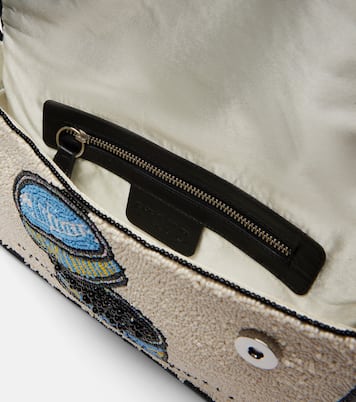 Tommy beaded shoulder bag | Staud