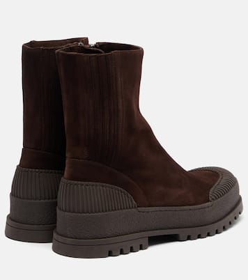 Rugged 스웨이드 앵클 부츠 | Aquazzura