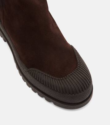 Rugged 스웨이드 앵클 부츠 | Aquazzura