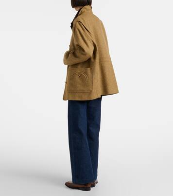 Refined high-rise wide-leg jeans | Frame