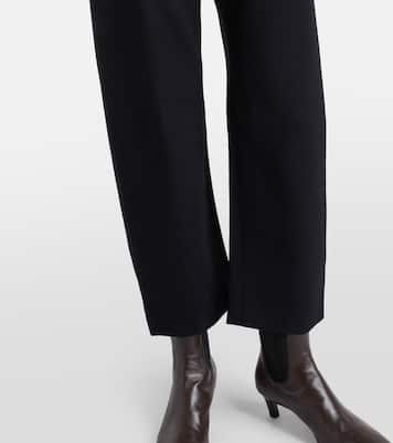 Shon virgin wool barrel-leg pants | Nili Lotan