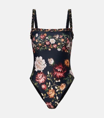Limon floral swimsuit | Agua by Agua Bendita
