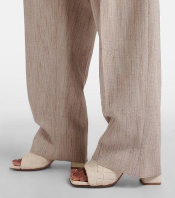 Pantoletten Parco Intrecciato 90 aus Leder | Bottega Veneta