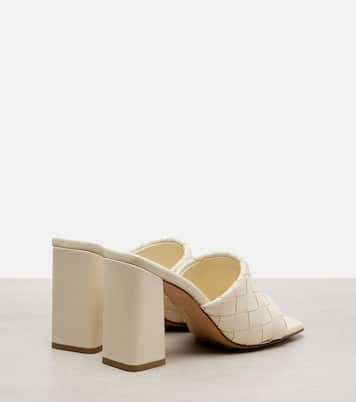 Pantoletten Parco Intrecciato 90 aus Leder | Bottega Veneta