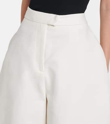 High-rise cotton barrel-leg pants | Róhe