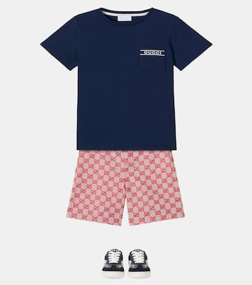 T-Shirt aus Baumwoll-Jersey | Gucci Kids