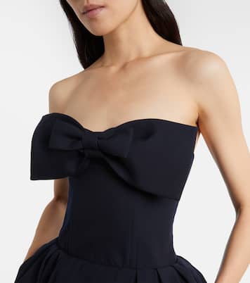 Midikleid aus Wolle und Seide  | Shushu/Tong