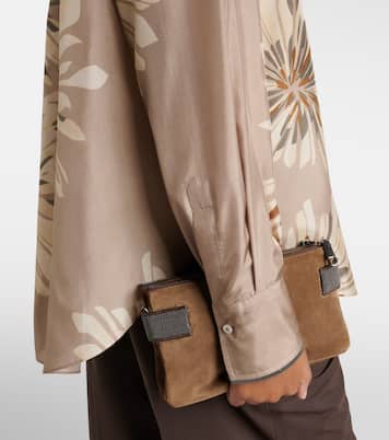 Floral silk shirt | Brunello Cucinelli