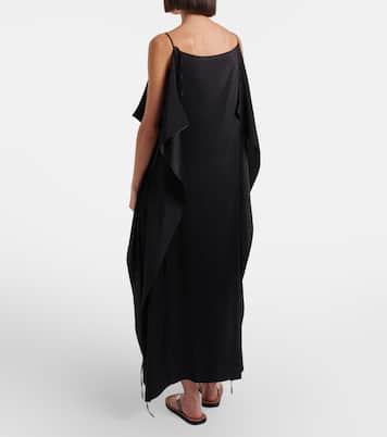 Kylo ruffled silk midi dress | The Row