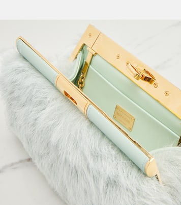 Marlene Small shearling shoulder bag | Dolce&Gabbana