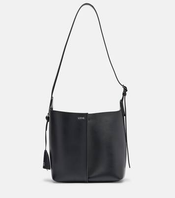 Double L leather shoulder bag | Loewe