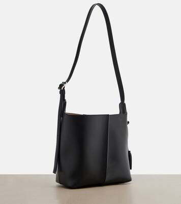Double L leather shoulder bag | Loewe