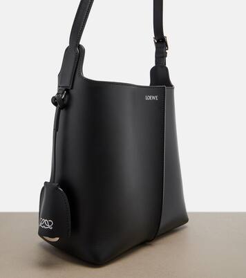 Double L leather shoulder bag | Loewe