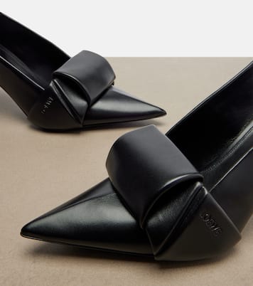 Origami leather mules | Loewe