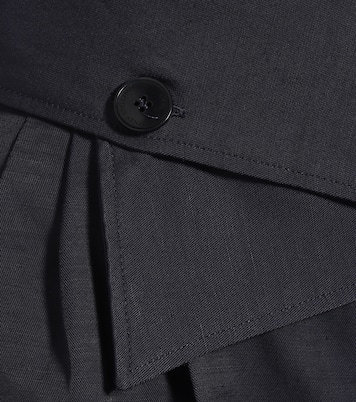 Jumpsuit in misto cotone e lino | Stella McCartney