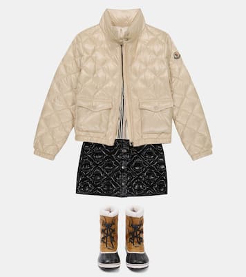 Botas de nieve Yoot Pac de piel | Sorel Kids