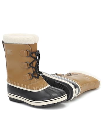 Botas de nieve Yoot Pac de piel | Sorel Kids
