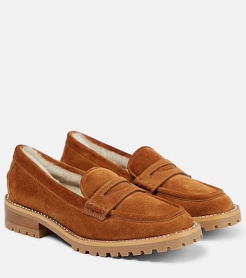 Loafers Deanna aus Veloursleder | Jimmy Choo