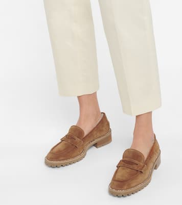 Loafers Deanna aus Veloursleder | Jimmy Choo