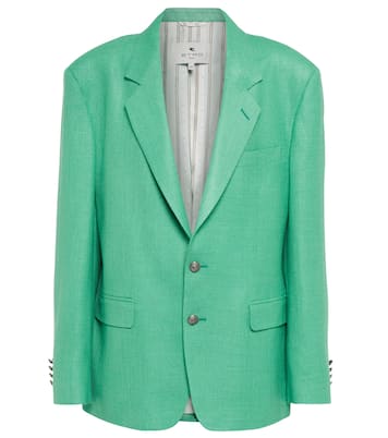 Blazer en laine, soie et lin | Etro