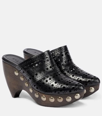 Clogs Le Sabot aus Leder | Alaïa