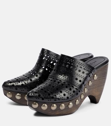Clogs Le Sabot aus Leder | Alaïa