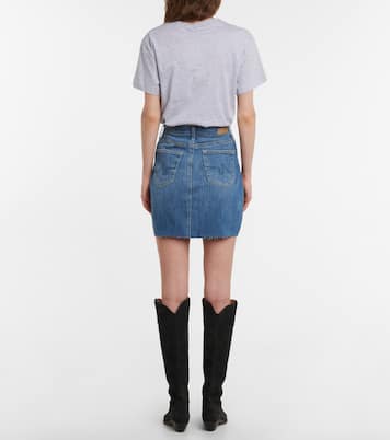 Minifalda vaquera Erin de tiro alto | AG Jeans