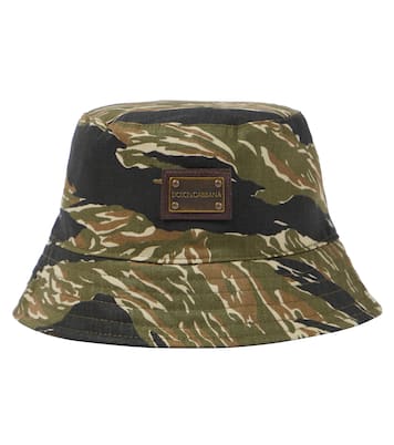 Cappello da pescatore in cotone | Dolce&Gabbana Kids