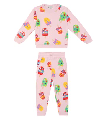Bedruckter Jogginganzug aus Baumwolle | Stella McCartney Kids