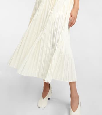 Falda midi plisada | Jil Sander