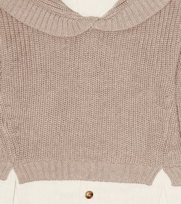 Pullover in cotone e lino | Donsje
