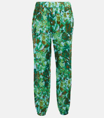 Printed voile pants | Tory Burch
