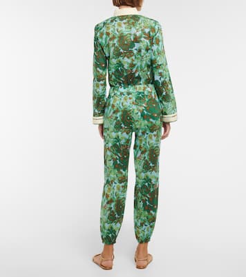 Printed voile pants | Tory Burch