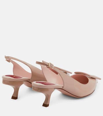 Pumps slingback Virgule in pelle | Roger Vivier
