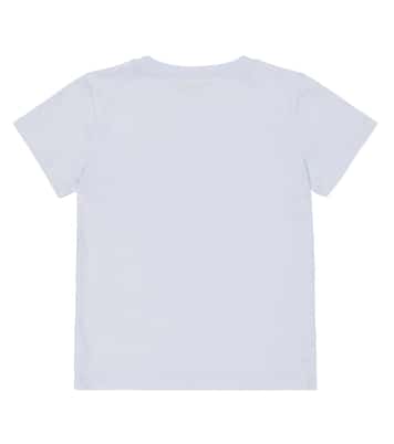 T-Shirt aus Baumwoll-Jersey | Balmain Kids