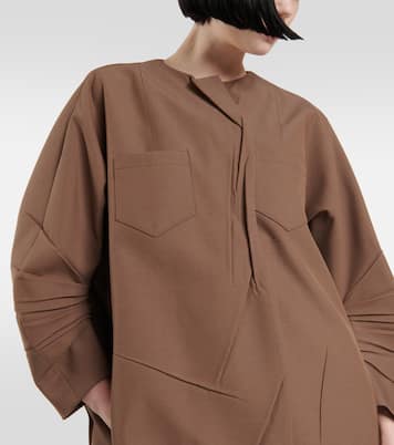Asymmetric coat | Prada