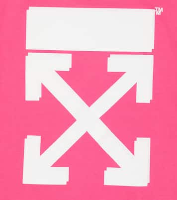 Rubber Arrow cotton jersey T-shirt | Off-White Kids