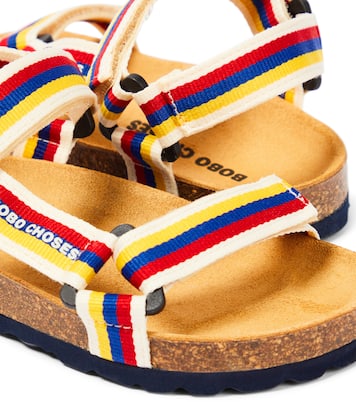 Sandali in canvas a righe | Bobo Choses