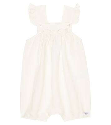 Baby - Jumpsuit corta Sas in misto lino | Donsje