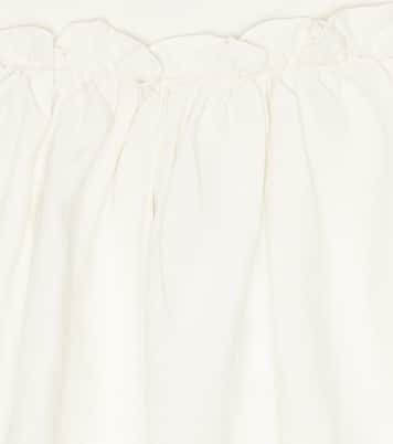 Baby - Jumpsuit corta Sas in misto lino | Donsje