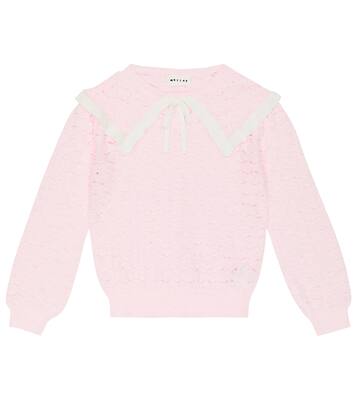 Saffron Cricket cable knit sweater | Morley