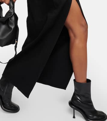 Jupe longue asymétrique en jean | JW Anderson