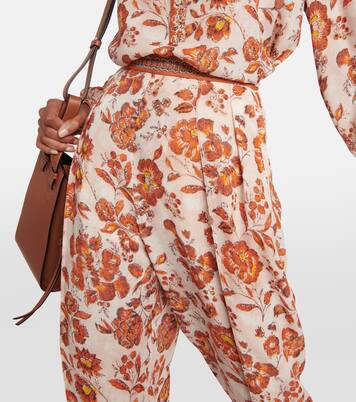 Hose Alvy aus Seiden-Georgette | Loro Piana