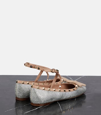 Verzierte Ballerinas Rockstud | Valentino Garavani