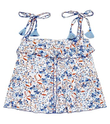 Astra floral top | Poupette St Barth Kids