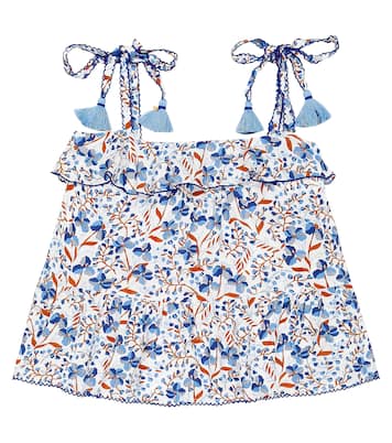 Astra floral top | Poupette St Barth Kids