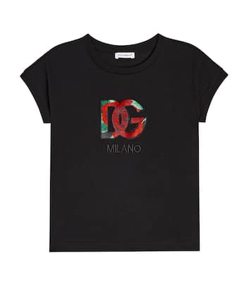 T-Shirt aus Baumwoll-Jersey | Dolce&Gabbana Kids