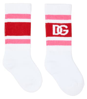 Calze in misto cotone con logo | Dolce&Gabbana Kids